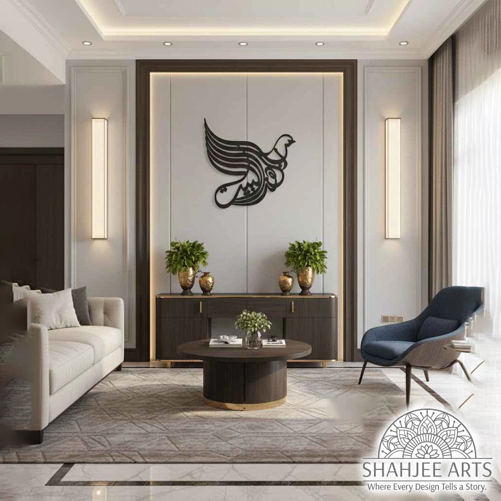 Mubarak (Bless this Home) Arabic Acrylic Mirror wall art